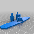 [CC01_Bodypost_211120.png 4WD Conversion Parts for Tamiya Subaru Brat using CC-01 Chassis