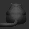 4.jpg Modèle imprimé en 3D d'un gros chat