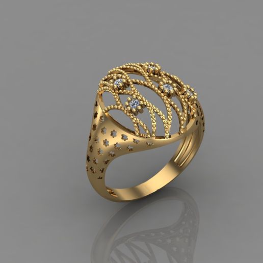WOMEN RING 3DM WOMENS RING 3D MODELS 3D PRINT MODEL 3D PRINT MODEL 3D model