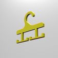cap-holder01234.79.jpg Head Cap Holder for Hanger | Multi Cap Organizer Hook STL Designed in Fusion 360