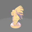 1ddddd.png Native American Chief Bust - High Detail 3D Printable Model