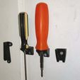 IMG_20210211_213957.jpg Screwdriver Wall Mount / Holder - No Supports