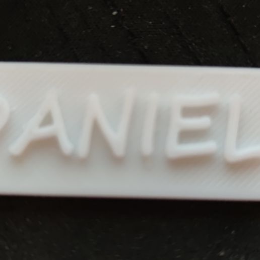 key ring daniel 3D model