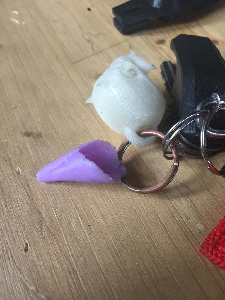 Download free STL file Key ring de Murat • 3D printing design