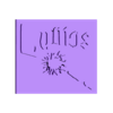 LUMOS.stl Harry Potter Glass Bookmark