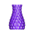 Stretched honeycomb vase  OBJ.obj Stretched honeycomb vase