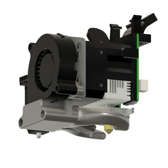 Dessin-photo.png Free STL file AIR DUCT 5015 ENDER 3 S1/PRO V2・Object to download and to 3D print
