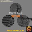 free.jpg Round bases - Set N3 - Free sample