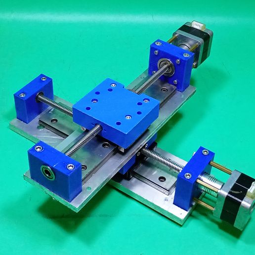 Homemade XY Axis Slider Motion DIY Milling CNC Machine Homemade