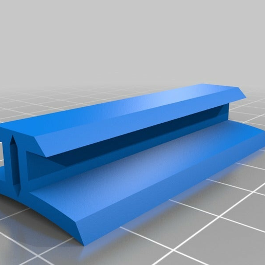 1010 Conformal Rail Guide 98mm (Adhesive Version) Custom - 3D model önizlemesi
