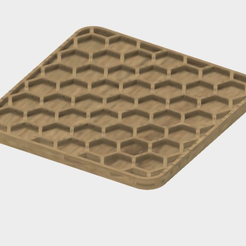 Capture d’écran 2017-10-31 à 09.24.03.png STL-Datei Honeycomb Coaster kostenlos・3D-druckbare Vorlage zum herunterladen