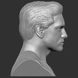 7.jpg Handsome man bust ready for full color 3D printing TYPE 1