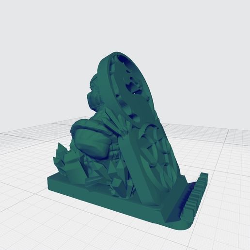 soporte porta celular sub zero mortal kombat 3D model