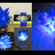 iceball2.png Sub Zero Ice Powers Prop, Wearable Light Up LED Floating Frozen IceBall/Ice Crystals, Todoroki Costume Prop for Cosplay, Con, or Halloween