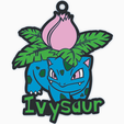 ivysaur.png Ivysaur keychain. Pokémon Nº 0002 of the first generation