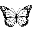 Butterfly1Black.png Monarch Butterfly