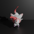 Zorua-Hisui4.png Hisuian Zorua pokemon 3D print model