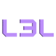 Elément décoratif LEL_Logo.stl Housing for camera module