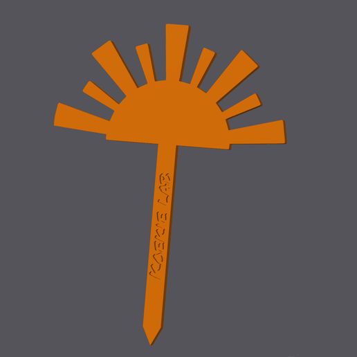 STL file Rising Sun - Caketopper & Cupcaketopper ☀️ ・3D printer design ...