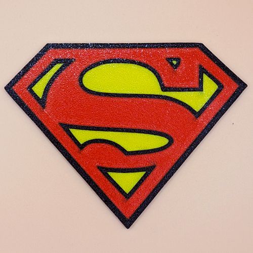 Superman-Coaster.jpg Superman Superhero Logo / Symbol -Superman