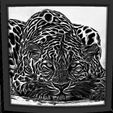 Leopard Arc Litho.jpg Lithophane package psychedelic art (6x)