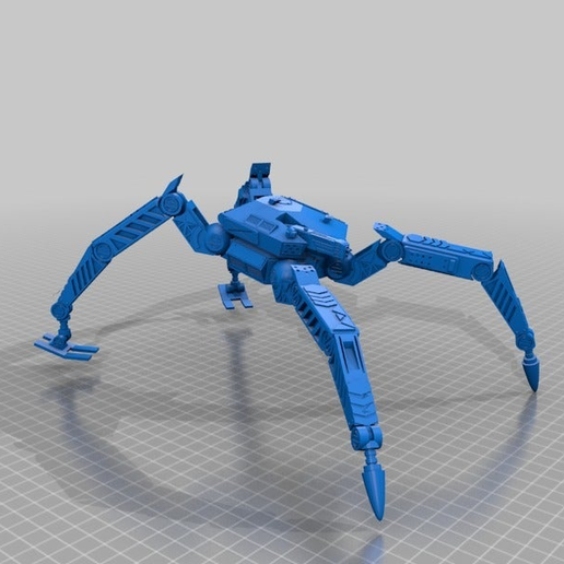 PL-062 Walker Heavy Tank 3D model