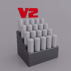 V2AAAWBattery.png Wall Mounted AAA Battery Holder V2