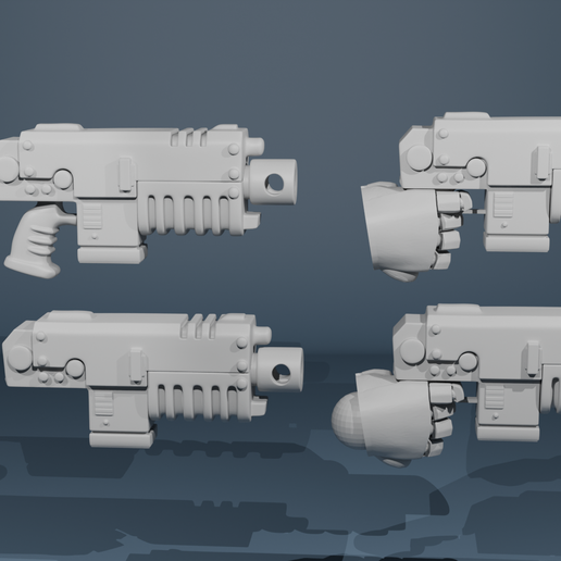 Future pistol bolted