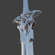 3.png Replica King Llane's Sword - World of Warcraft - Detailed Modeling - 3D Models for 3D Printing