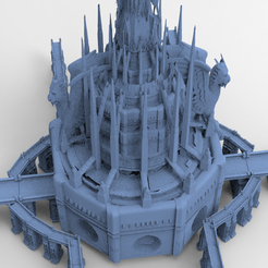 untitled.553.png OBJ file Aslan Medieval Lion Tower Grand Palace exterior 1・3D print design to download, aramar