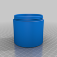 Teabox_80x80_round_body.png Dispenser Container - Screw Cap, All Purpose