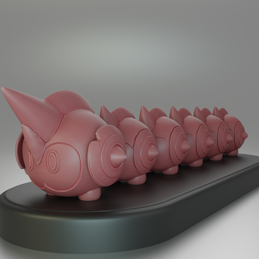 🐉 870- Falinks Pokemon Figure・Archivo STL para Impresión 3D・Cults