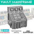 Mainframe.png STL file Nuclear shelter mainframe・Design to download and 3D print