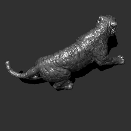 35.jpg Descargar archivo OBJ Ataque del tigre • Plan de la impresora 3D, guninnik81