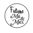 future-mrmrs.png Future Mr & Mrs Cookie Cutter + Stamp