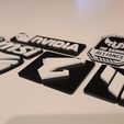 20210425_173705.jpg Anti-Sag GPU Support Riser with Custom 3D Printed Badges (swappable)