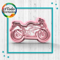 2397-Moto.85.jpg Archivo STL Cortante moto・Modelo de impresora 3D para descargar