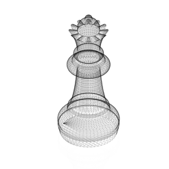 ExtraQueen.png Fichier STL Extra Chess Queen (Official)・Plan imprimable en 3D à télécharger, Woolfman96-121