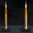 3.jpg The Space Launch System (SLS): NASA’s Artemis I Moon Rocket with platform. File STL-OBJ for 3D Printer