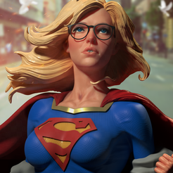 Render1.png Supergirl - Impresión 3D