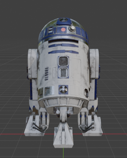 🤖 R2-D2 (Astromech Droid) - Star Wars Iconic High-Detail Figure・ STL ...