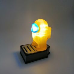 IMG_20200926_201212.jpg Free 3MF file Among Us lamp battery case・3D print object to download