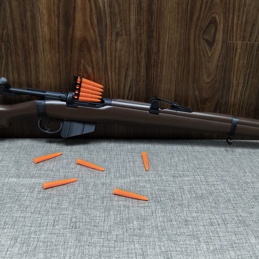 5.jpeg Lee Enfield MKIII* (3D-printed replica)