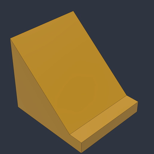 Handy-Ständer / Phone Stand – einfach, stabil, druckfertig 3D model