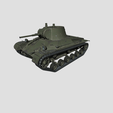 T-127_-1920x1080.png World of Tanks Soviet Light Tank 3D Model Collection