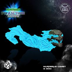Murderus-Comet.jpg Fichier 3D Comète Murderus・Modèle à télécharger et à imprimer en 3D