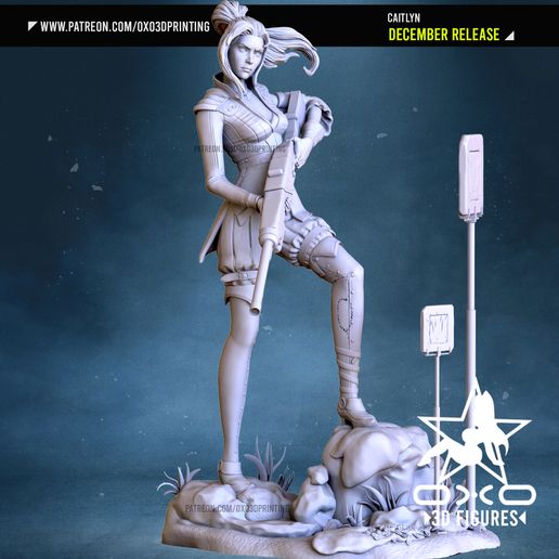 OXO3D_Figures_Caitlyn_06.jpg Caitlyn Arcane
