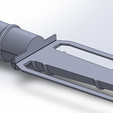 Asprue_cutaway.png Model 18th Century Naval Cannon for Metal Casting