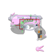 8.png DVa Gun - Overwatch - Printable 3d model - STL + CAD bundle - Personal Use
