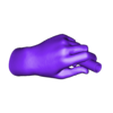 hand_alone.stl Hand Penholder